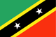 Saint Kitts en Nevis Flag