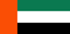 de Verenigde Arabische Emiraten Flag